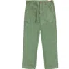 Fortela Newfatigue Cotton Fatigue Trousers In Green