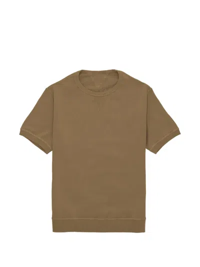 Fortela Ohio Cotton T-shirt In Brown