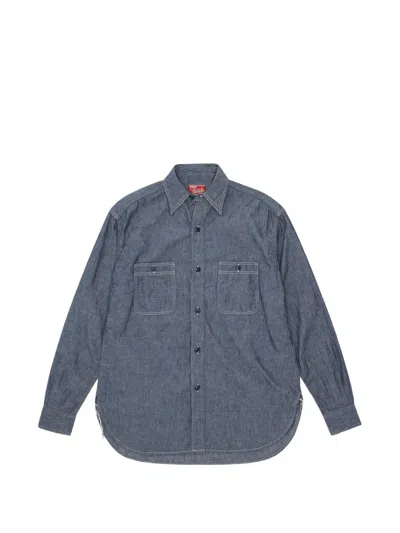 Fortela Otero Button-up Shirt In Blue