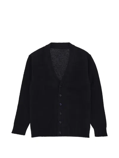 Fortela Park V-neck Cardigan In Blue