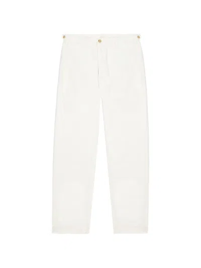 Fortela Patch-pocket Trousers In White