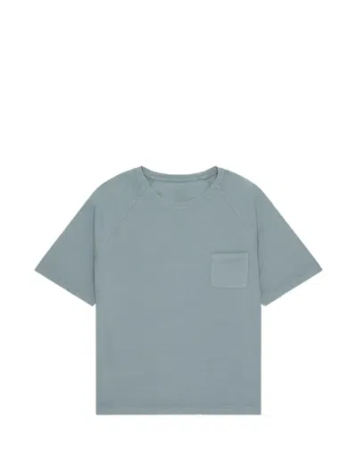 Fortela Raglan Pocket T-shirt In Blue