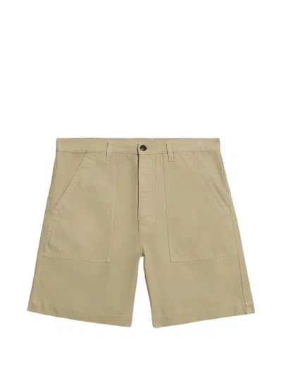 Fortela Rebel Pocket Shorts In Neutral