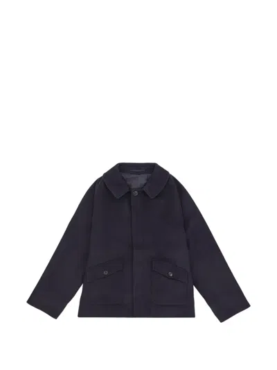 Fortela Roger Wool Jacket In Black