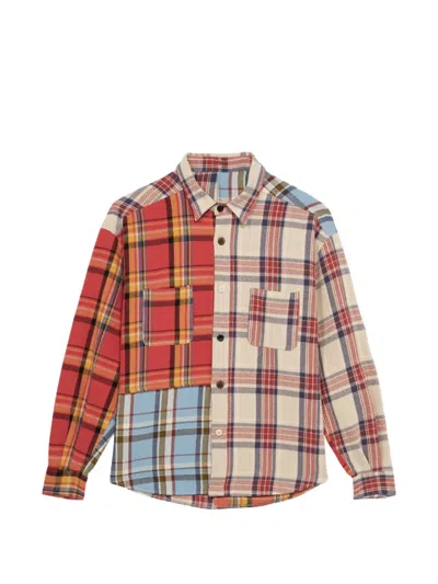 Fortela Rosebowl Patchwork Shirt In Multi