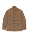 Fortela Safari Jacket In Brown