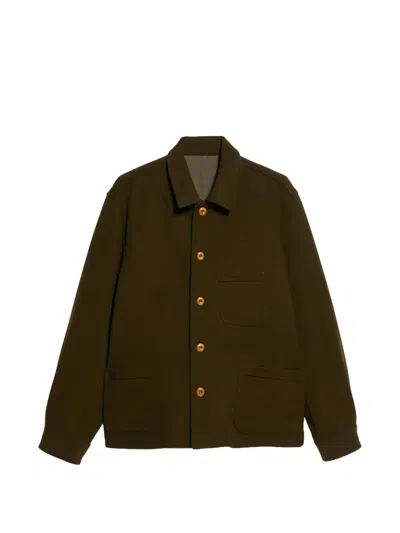 Fortela Seneca Patch-pocket Jacket In Brown
