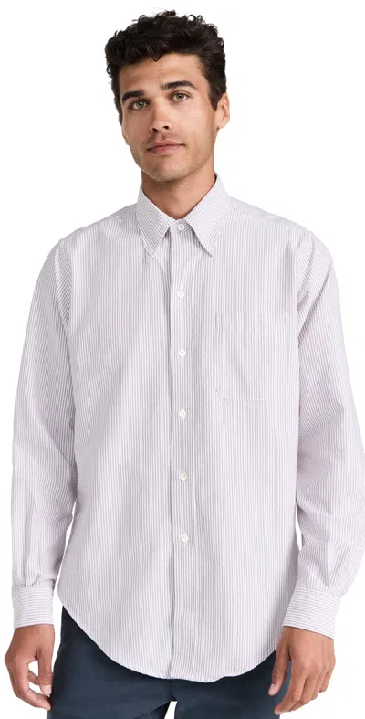 Fortela Shirt With Chest Pocket Brown