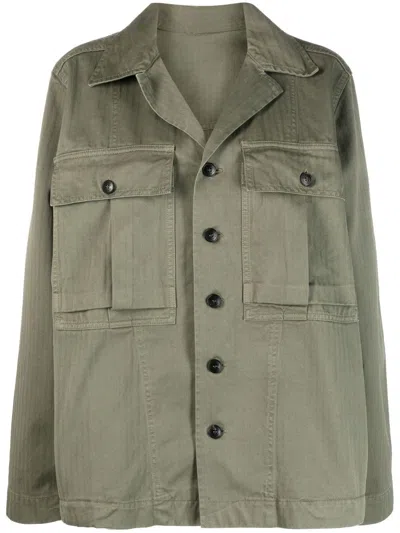 Fortela Solomon Military Jacket In Green