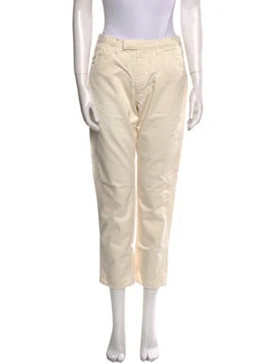 Pre-owned Fortela Straight Leg Pants In Neutral