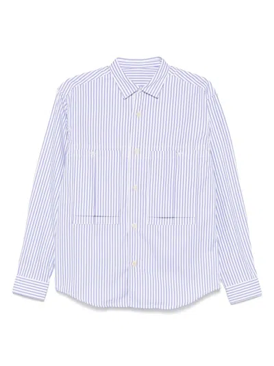 Fortela Striped Shirt In Blue