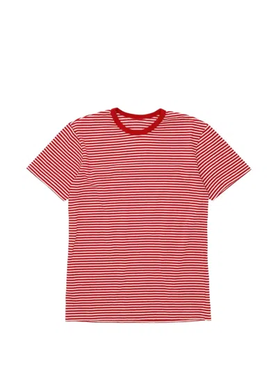 Fortela Striped T-shirt In Red