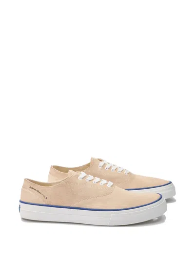 Fortela Suede Lace-up Sneakers In Neutral