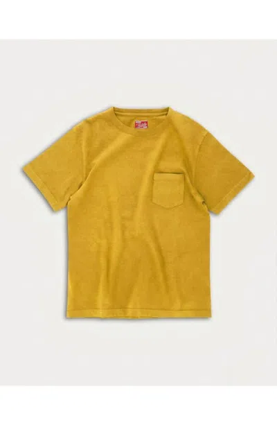Fortela Teepocket Japan Jersey T-shirt In Yellow