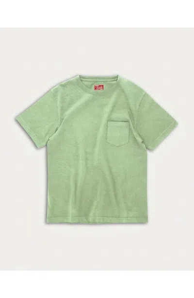 Fortela Teepocket Japan Jersey T-shirt In Green