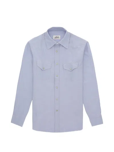 Fortela Tex Slim Fit Shirt In Blue