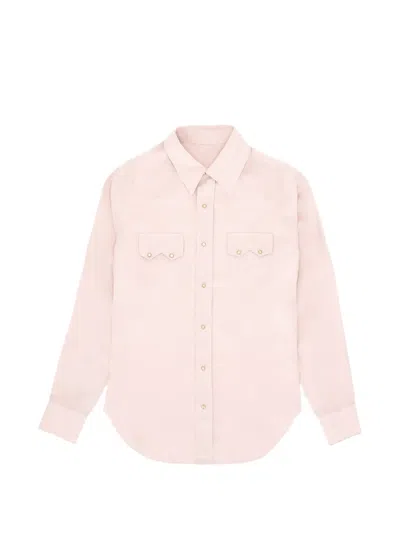 Fortela Toledo Silk Shirt In Pink