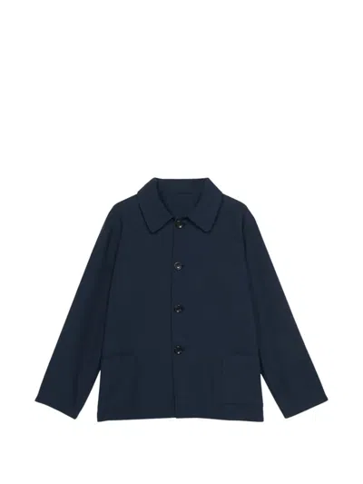 Fortela Tribec Patch-pocket Jacket In Blue