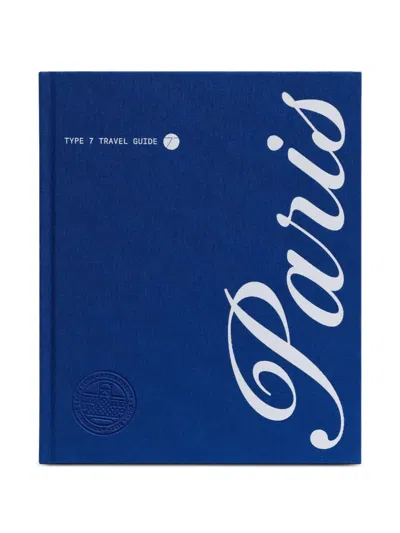Fortela Type 7 Travel Guide To Paris Book In Blue
