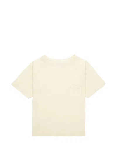 Fortela Vermont Patch-pocket T-shirt In Neutral