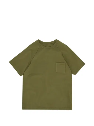 Fortela Vermont Raglan Jersey T-shirt In Green