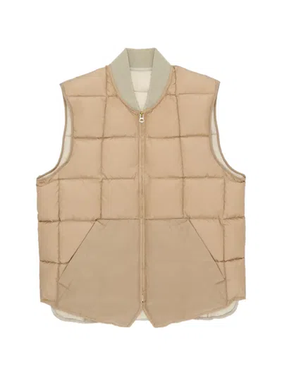 Fortela Vest1 Padded Zip-up Gilet In Neutral