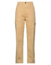 Fortela Woman Pants Sand Size 31 Cotton In Beige
