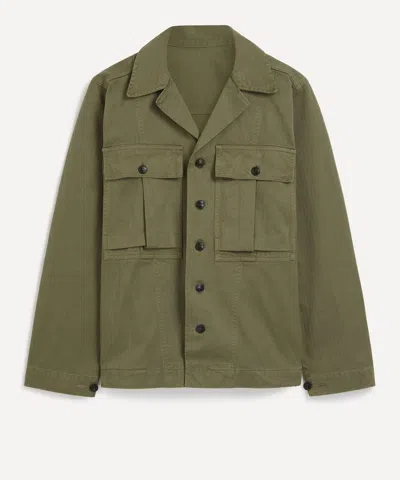 Fortela Women's Solomon Flap-pocket Herringbone-twill Jacket