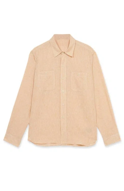 Fortela Work Patch-pocket Shirt In Neutral