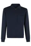 Fortela Woven Zip-up Sweatshirt