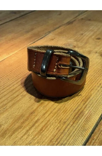 Fortela Wvintagebelt Leather Belt In Brown