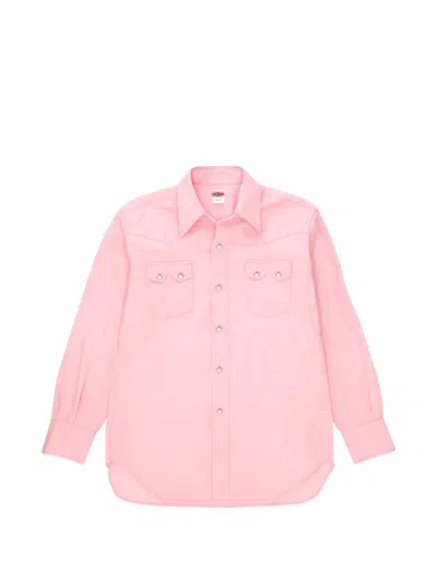 Fortela X Big Yank Stakes Western-style Shirt In Pink