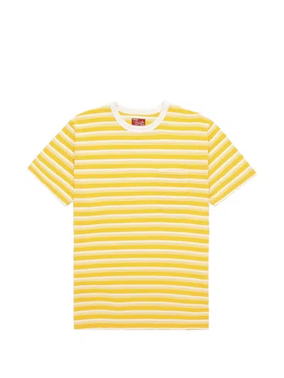 Fortela Yakut Striped T-shirt In Yellow