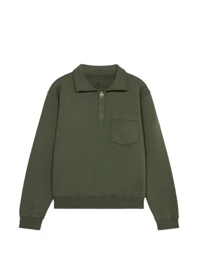 Fortela Zip-up Sweatshirt With Pocket In Multi