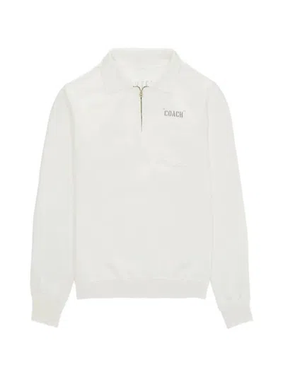 Fortela Yalepcoach Sweatshirt In White