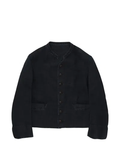 Fortela Yankee Single-breasted Jacket In Blue
