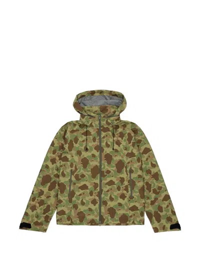 Fortela Zip Fastening Hooded Jacket In Multi