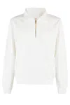 Fortela Zip-up Sweatshirt With Pointed Collar