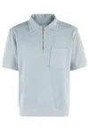 Fortela Zip Up Sweatshirt With Polo Collar