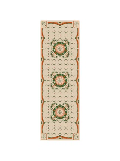 Fortela Zodiac Print Scarf In Neutral