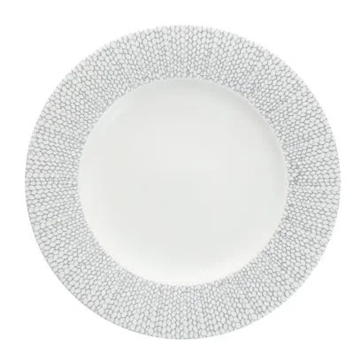Fortessa Amanda 10.8 Dinner Plate In White,gray