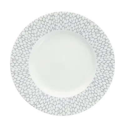 Fortessa Amanda 6.3" Bread And Butter Plate In Grey And White