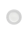 Fortessa Amanda Embossed Dinner Plates, Set Of 4 In Gray