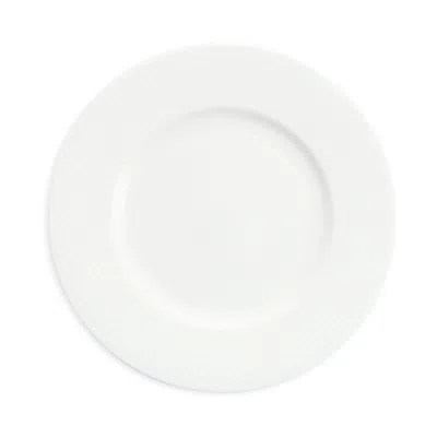 Fortessa Amanda Embossed Salad Plate, Set Of 4 In White