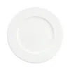 Fortessa Amanda White Embossed Charger In White