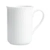 Fortessa Amanda White Embossed Mug, Set Of 4