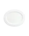 Fortessa Amanda White Embossed Oval Platter In White