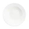 Fortessa Amanda White Embossed Rim Soup Bowl, Set Of 4 In White