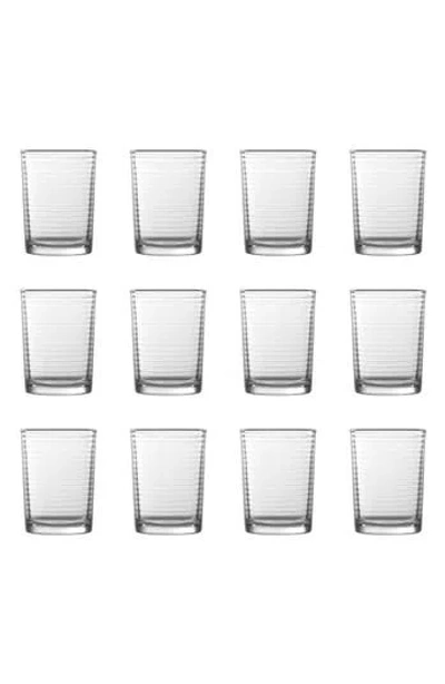 FORTESSA FORTESSA ARCADE ROCKS OLD FASHIONED GLASS SET OF 12