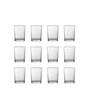 Fortessa Arcade Rocks Or Old Fashioned 8.5 Oz, Set Of 12 In Clear